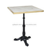 Wholesale Square Cast Iron Leg Restaurant Table (SP-RT598)