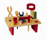 Children Toy Wooden Tool Table
