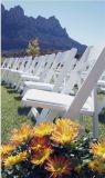 Plastic Padded Folding Chair for Outdoor Wedding