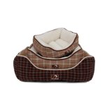 Attractive Price Custom PP Fiber Filling Elegant Dog Bed (YF95144)