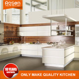 White Design Laminate Kitchen Cabinet HPL Refacing