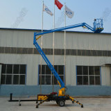 Aerial Working Mobile Trailer Folding Boom Lift Working Table
