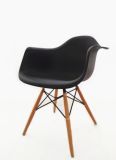 Black Dsw Wooden Chairs with Arms
