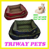 Bone Printed Style Dog Cat Pet Beds (WY161054-3A/B)