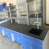 Lab Center Table (Stainless steel. FRP, wooden)