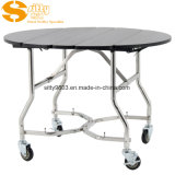 Removable Folding Guest Room Service Trolley/Table for Hotel Room (SITTY 90.8302-1)