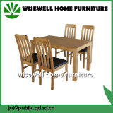 Oak Wood Dining Room Furniture with 4 Chair (W-DF-0688)