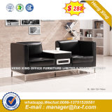 Modern Steel Metal Base Fabric Upholstery Leisure Chair (HX-S30111)