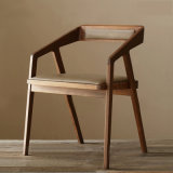 Nordic Style Modern Restaurant Wooden Dining Chair