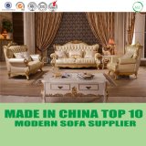 Luxury Opera Antique French Style Living Room Leather Sofa Furniture