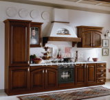 Solid Wood Kitchen Cabinet #161