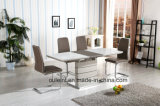 Extension MDF Glass Dining Table