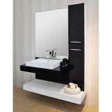 Black Acrylic Block Board Modern Bathroom Cabinets