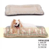 Thick Suede Fabric W/Silver Tree Pattern Soft Plush Pet Bed Yf91235