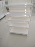 White Color Powder Coated Grocery Shelf