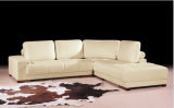 Modern Leather Sectional Sofa with Furniture Sofa
