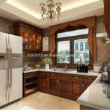 High Quality American Red Cherry Solid Wood Kitchen Cabinets