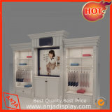 Wooden Wall Display Cabinet for Garment Store