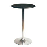 Modern Popular ABS Round Bar Table with Chromed Base (FS-201)