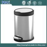 Stainless Steel Braking Foot Pedal Trash Can for Hospital/Hotel/Office