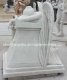 Marble Sculpture T-6477 Marble Angel Statue Monument