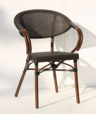 French Style Rattan Textilene Coffee Dining Chairs (TC-08011)