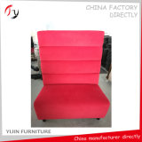 Red Fabric Surface Covered Dining Booth Chair (BS-2)