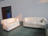 Top- Selling Chesterfield Leather Sofa