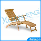 The Ultimate Mahogany Folding Beach Chair with Matching Footrest
