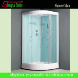 ABS Low Tray Corner Glass Steam Shower Cabinet (TL-8826)