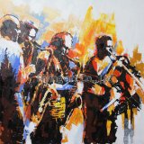 Reproduction Oil Painting Home Decoration for Band