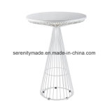 Bar Furniture Outdoor Metal Wire High Bar Cocktail Tables