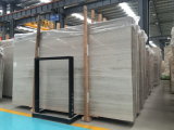 Chinese White Wood Grain Marble Slabs for Wall/Floor