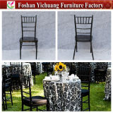 Yc-A172-4 Good Quality Metal Tube Black Wedding Tiffany Chairs