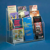 Acrylic Brochure Holder for Organizing Pamphlets & Other Folded Information