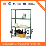 4-Tier Metal Chrome Wire Shelf