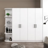 New European Design Knock Down Packing Wood Clothes Closet
