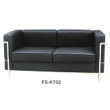 Modern Living Room Furniture Two Seat Le Corbusier Sofa (FS-K702)