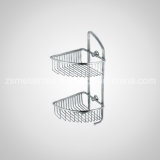 Bathroom Wall Corner Mounted Stainless Steel Shower Shelf (CJ002)