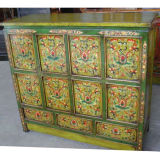 Antique Chinese Wooden Painted Cabinet Lwb818-3