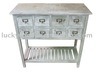 Antique Furniture Shabby Chic Retro Console Table with Shelf