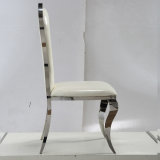 Modren Simple Noble Leather Stainless Steel Frame Chair for Wedding Party/Banquet/Restaurant