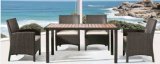 Outdoor Leisure Rattan Table with Chair
