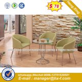 Elegant Salon Furniture Metal Base Fabric Leisure Sofa Chair (HX-SN8037)