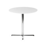 Top Quality Corian Pure Acrylic Modern White Round Shape Coffee Restaurant Dining Table