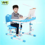 Kids Homework Table Plastic Eco-Friendly Height Adjustable Children Study Table and Chair Set