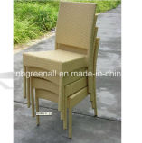 Stackable Restaurant Plastic Chair for Garden Wicker Chair