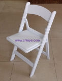 White Resin Folding Chair for Wedding