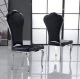 Black Tiger PU Leather Dining Chair