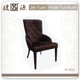 Wholesale Aluminum/Iron Imitated Wood Chair with Armrest (JY-A53)